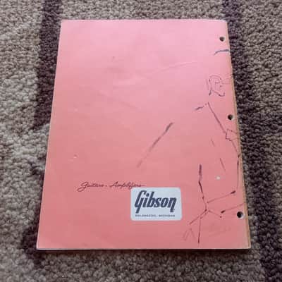 Vintage 1962 Gibson Full-Line Catalog! Rare, Original Case Candy, Paperwork! image 25