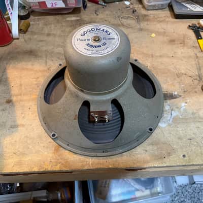 1960s Goodmans Audiom 60 alnico 12” guitar speaker 15 watts 16 ohm image 3