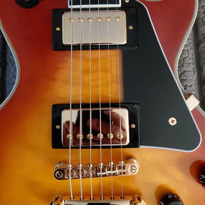 Epiphone  Les Paul Custom 2025 AAA Top - Ice Tea image 6