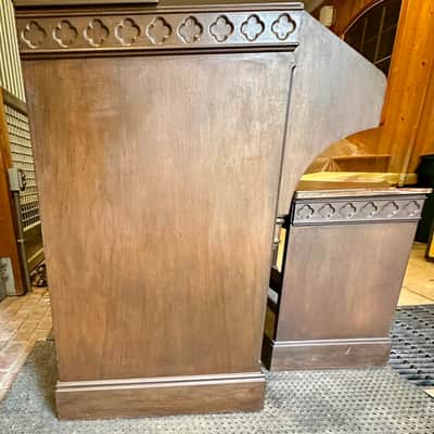 Hammond D Organ circa 1942 with Leslie 122 Speaker circa 1975- Mahogany image 9