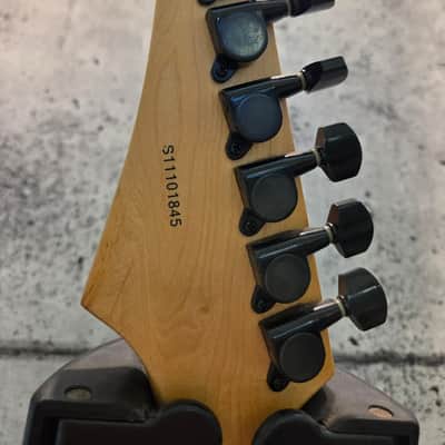 Jay Turser Flying V V-2 Electric Guitar 2000's - Glossy Black image 7