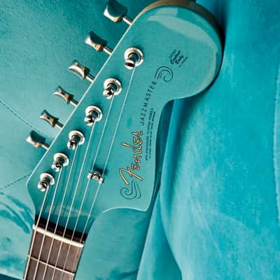 Fender MIJ Traditional '60s Jazzmaster 2020 Ocean Turquoise image 5