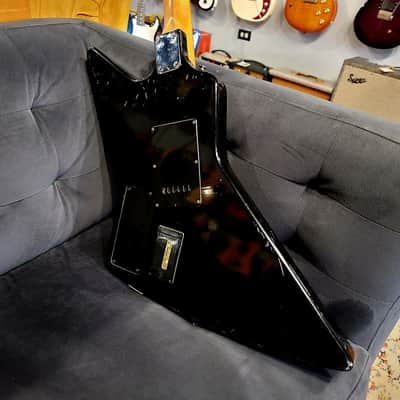 The Effender - 1984 Cort Effector Explorer with Fender Roasted Neck image 7