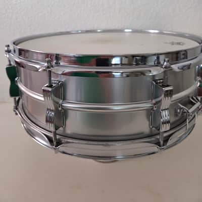 67 Ludwig  Acrolite No. 404-grey matte finish and chrome image 7