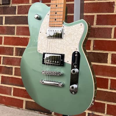 Reverend Charger HB, Metallic Alpine, Korina Body, Roasted Maple Neck, Locking Tuners image 4