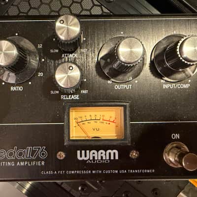 Warm Audio Pedal 76 Compressor 2024 - Present - Black image 1