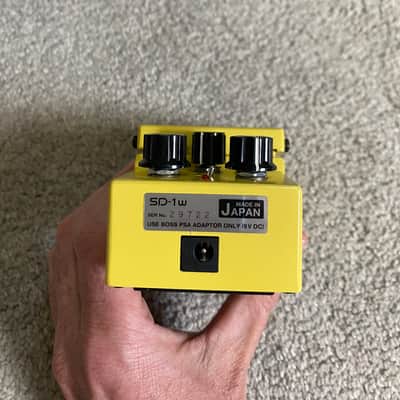 Boss SD-1W 2020s - Yellow image 3