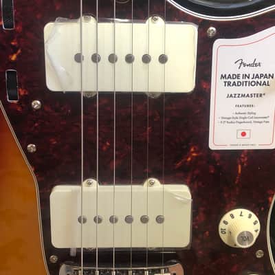 Fender MIJ Traditional II Late '60s Jazzmaster 2023 - 3-Color Sunburst + Hard case + MINT CONDITION!! image 3