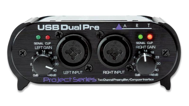 ART USB Dual Pre Project Series 2-Channel USB Preamplifier image 1