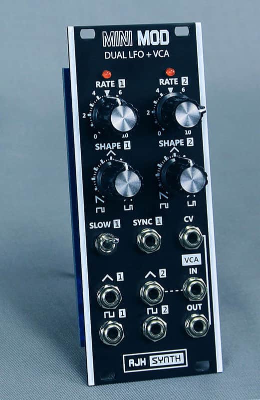 AJH SYNTH DUAL LFO & VCA BLACK EDITION : BRAND NEW :  [DETROIT MODULAR] image 1