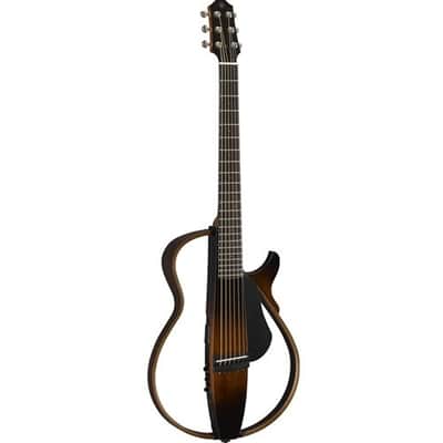 Yamaha SLG200S Steel String Silent Guitar Tobacco Sunburst image 1