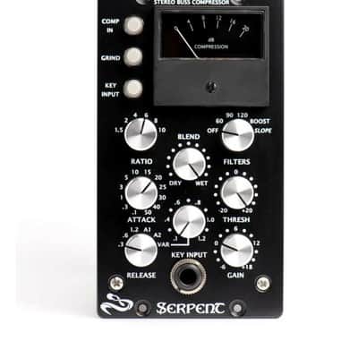 Serpent Audio SB4001 500 Series Stereo Buss Compressor Module 2010s - Black image 2