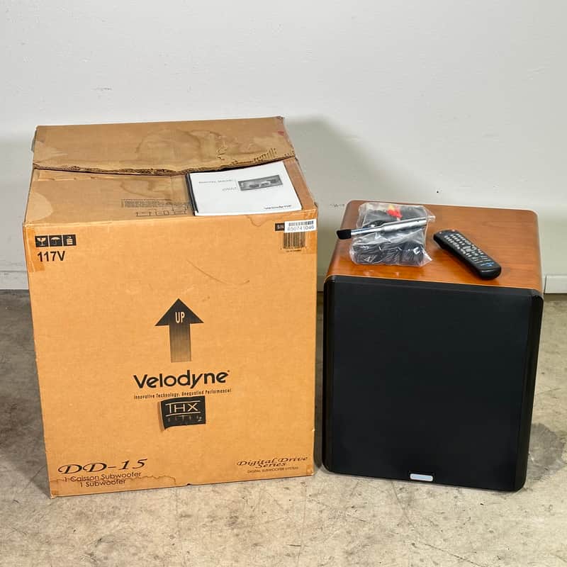 Velodyne Digital Drive DD-15 Cherry Powered Subwoofer image 1