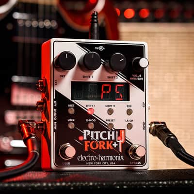 Electro-Harmonix Pitch Fork+ Polyphonic Pitch Shifter 2020 - Present - Silver image 1