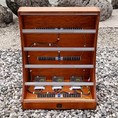 15U Eurorack case powered, 84 o 104 hp, modular synthesizer image 3