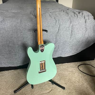 Fender Vintera II '70s Telecaster Deluxe with Tremolo, Maple Fretboard 2023 - Present surf green image 2
