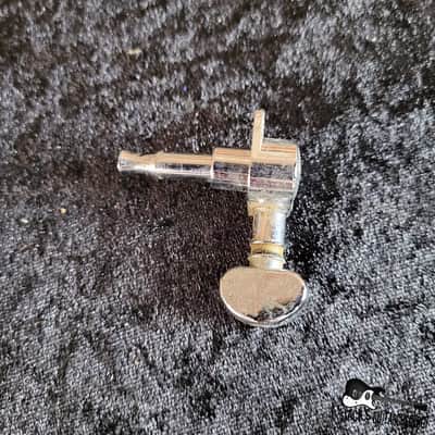 Grover 10 mm 6-In-Line Single Tuner (1980s - Silver) image 2