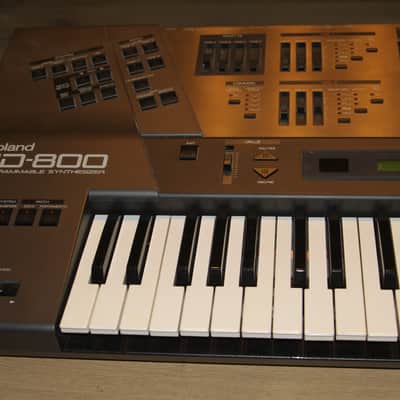 Roland JD-800 61-Key Programmable Synthesizer 1991 - 1995 - Carbon image 6