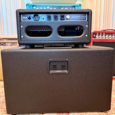 Milkman Sound Half & Half 700 Bass Head + 1x12 Cabinet – Black Tweed – Eminence BP122 image 2