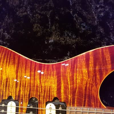 2010 Suhr Custom Modern Guthrie Govan Signature Flame Maple Top Electric Guitar image 9