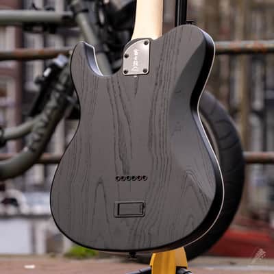 FGN J-Standard Iliad 6 String Open Pore Black Satin image 5