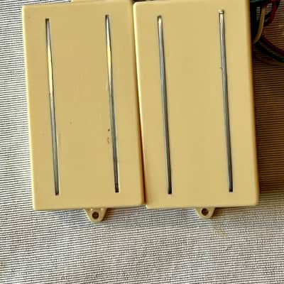Wilde L90 humbucker pickup set Cream used image 1