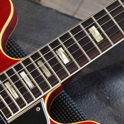 Vintage! 1963 Gibson ES-330 Semi-Hollow Electric Guitar Cherry Red + OHSC image 8