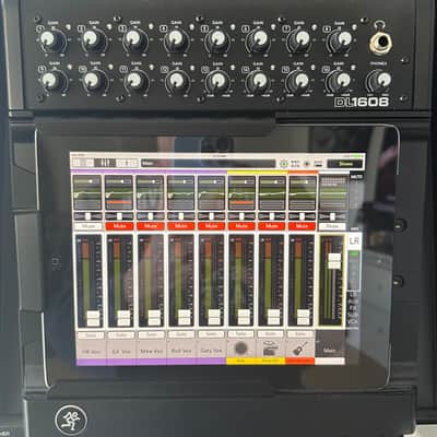 DL1608 16-Channel Wireless Digital Mixer includes the DL1608, iPAD, and Rack Mount. image 1
