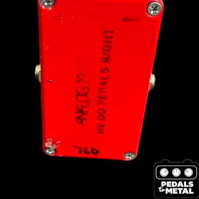 Analogman Peppermint Fuzz 2000s - Red - X18890 image 5