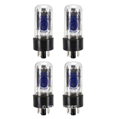 Electro-Harmonix 6V6GT Power Tube, Matched Quad with FREE 24-Hour Burn-In! image 1