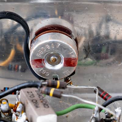 1966 Silvertone 1481 Vintage Tube Amp Class A 1x8 Jensen, Serviced image 15