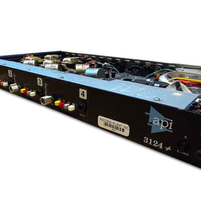 API 3124+ 4 Channel Mic Preamp Record Plant image 5
