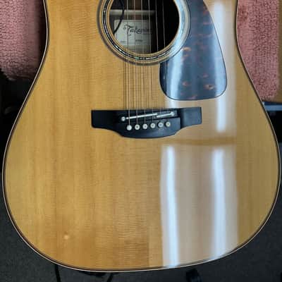Takamine P7DC Pro Series 7 Dreadnought Cutaway Acoustic/Electric Guitar 2010s - Natural Gloss image 2