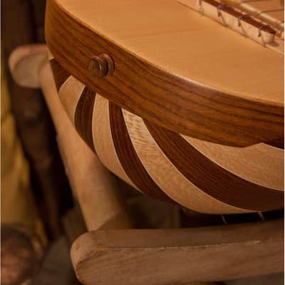 Roosebeck UBTVG | Tenor Baroq-ulele Variegated w/ Tuners. New with Full Warranty! image 7