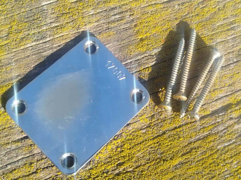 Aged Relic Strat Neck Plate Fender Pre CBS 1957 image 1