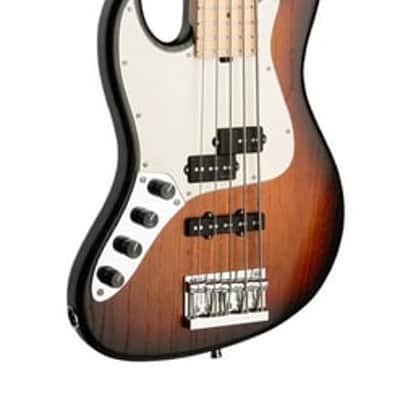 Sadowsky MetroLine 21-Fret Vintage P/J Bass, Swamp Ash Body, Maple Fingerboard, 5-String, Lefthand - Almond Sunburst Transparent Satin image 7