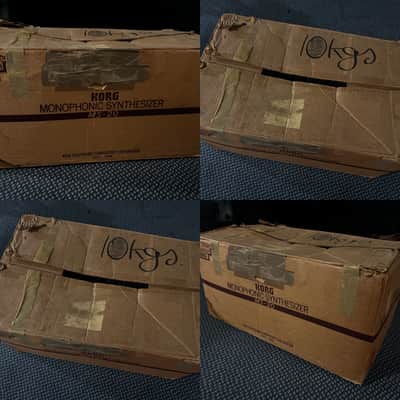 Korg MS-20 mk2 classic monosynth 1982 excellent condition in box with manuals and original leads image 24
