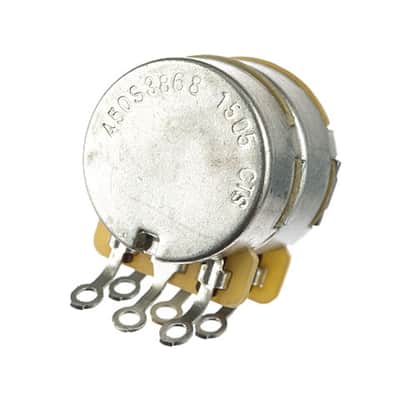 Fender Dual 500K/250K Split Shaft Potentiometer 3/8" image 2