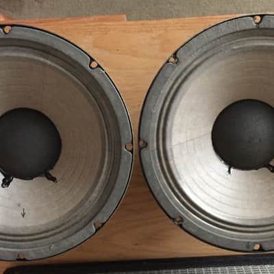 1977 Eminence A10-GHD alnico speaker (pair) from Music Man combo image 1