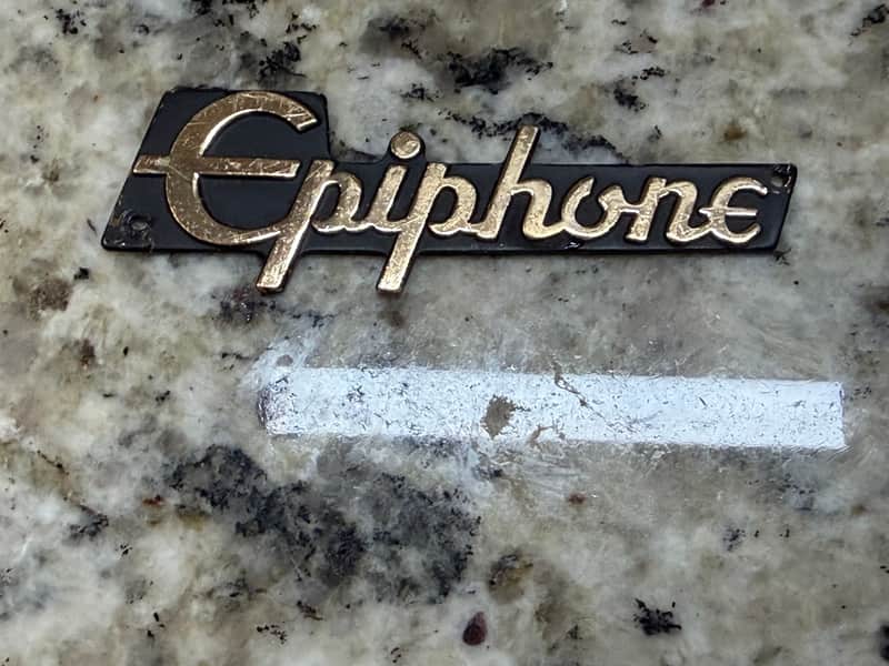 Epiphone Headstock or Body Logo Emblem 70s image 1