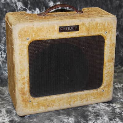 1950 Fender - Deluxe Wide Panel Tweed Amp image 2