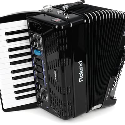 Roland FR-1x Piano-type V-Accordion - Black image 1
