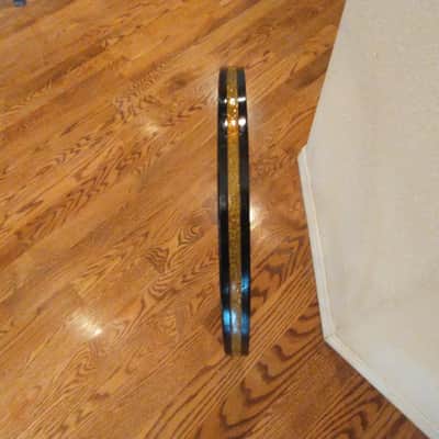 Rogers Vintage Rogers 20 inch bass drum gold sparkle inlay 1960s holiday series excellent! image 2
