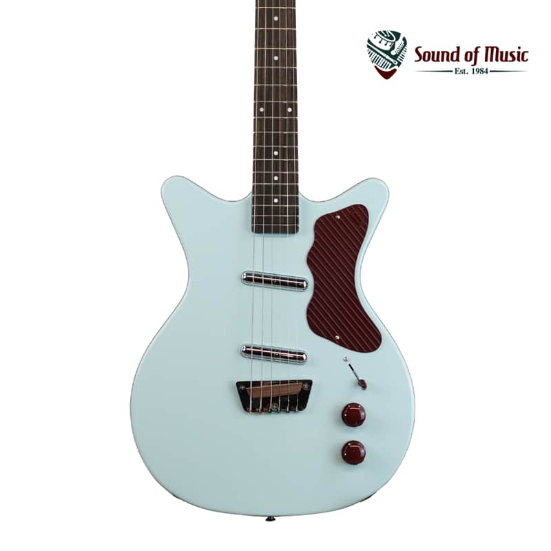 Danelectro Dan O. Cool Electric Guitar - Aqua image 1