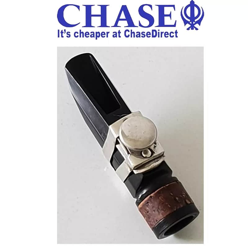 Ben Davis Vocaltone Silver Jazz Bb Clarinet Mouthpiece + Ligature - Vintage Rare image 1