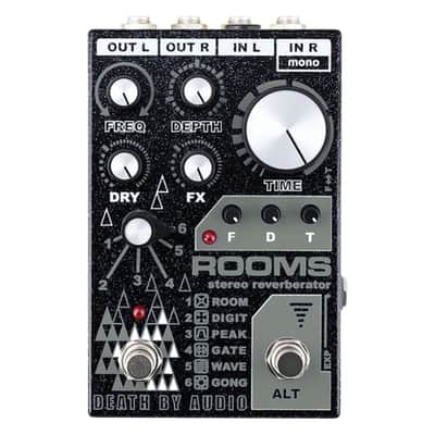 Death by Audio / ROOMS リバーブエフェクター Death By Audio ROOMS Stereo Reverb Pedal