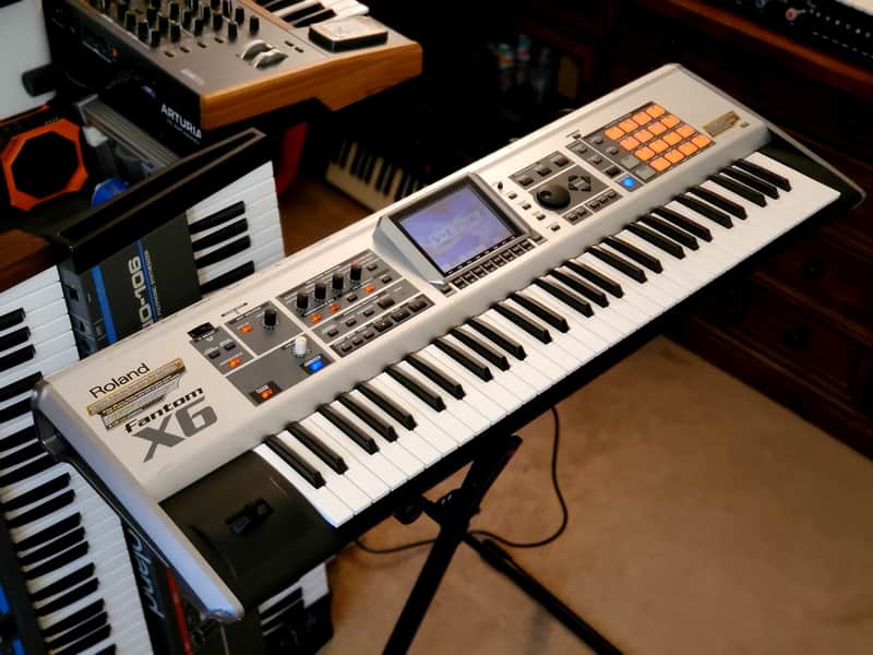 Roland Fantom X6 シンセサイザー 本体 Roland Fantom-X6 61-Key Workstation Keyboard | Reverb