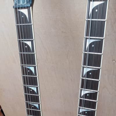 Dean Dave Mustaine VMNT Double Neck 12 string / 6 string Classic Guitar Black  2010 Black image 11