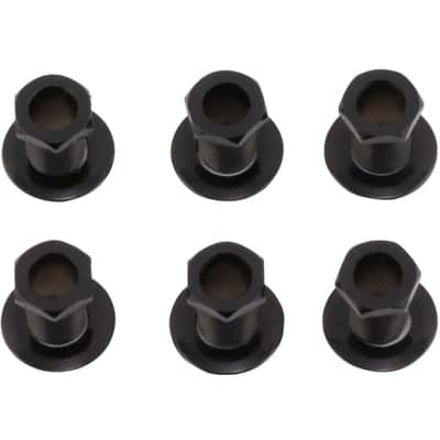 Fender Locking Stratocaster/Telecaster Tuning Machines, Black, Set of 6 image 5