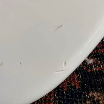 Squier Wayne's World Excalibur Stratocaster Electric Guitar 1992 Artic White image 12